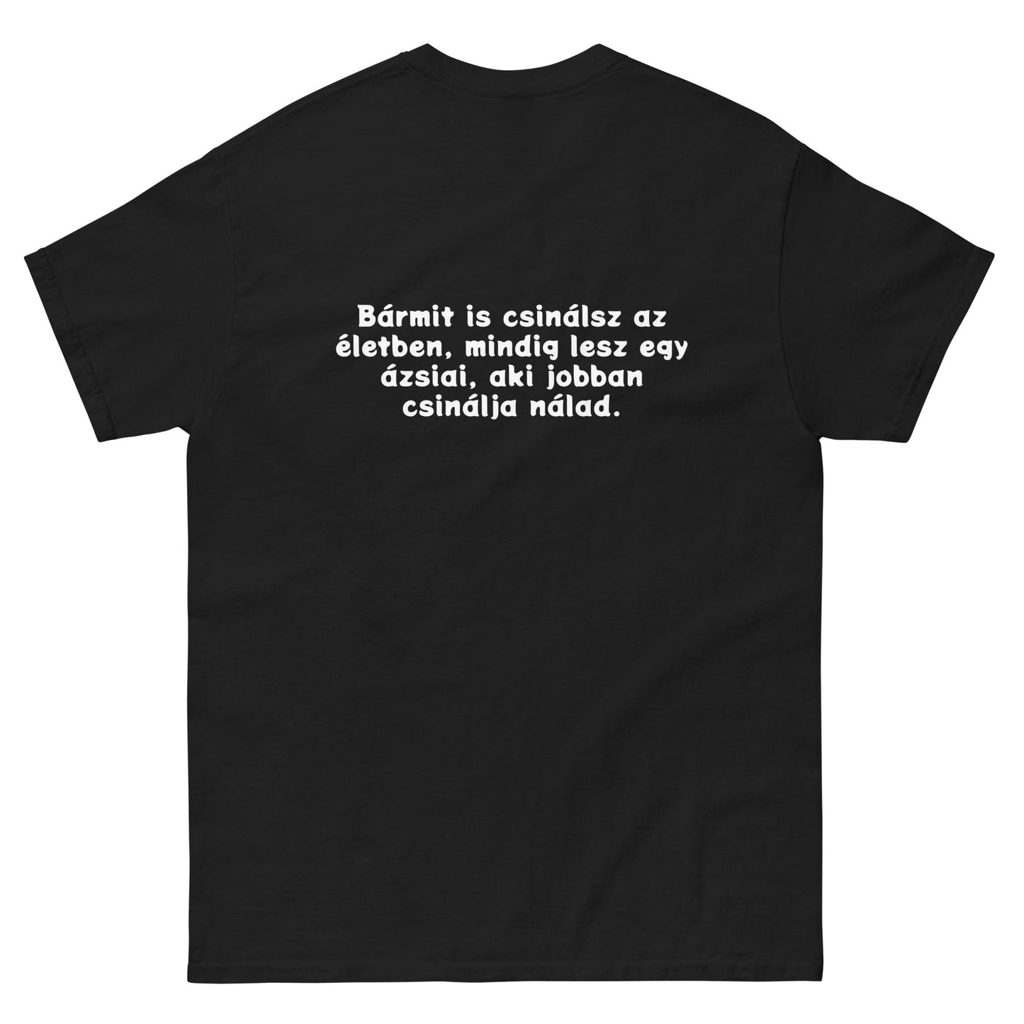 Men And Women Couple Solid Color White Printed T-shirt For Figure Advertising Shirt