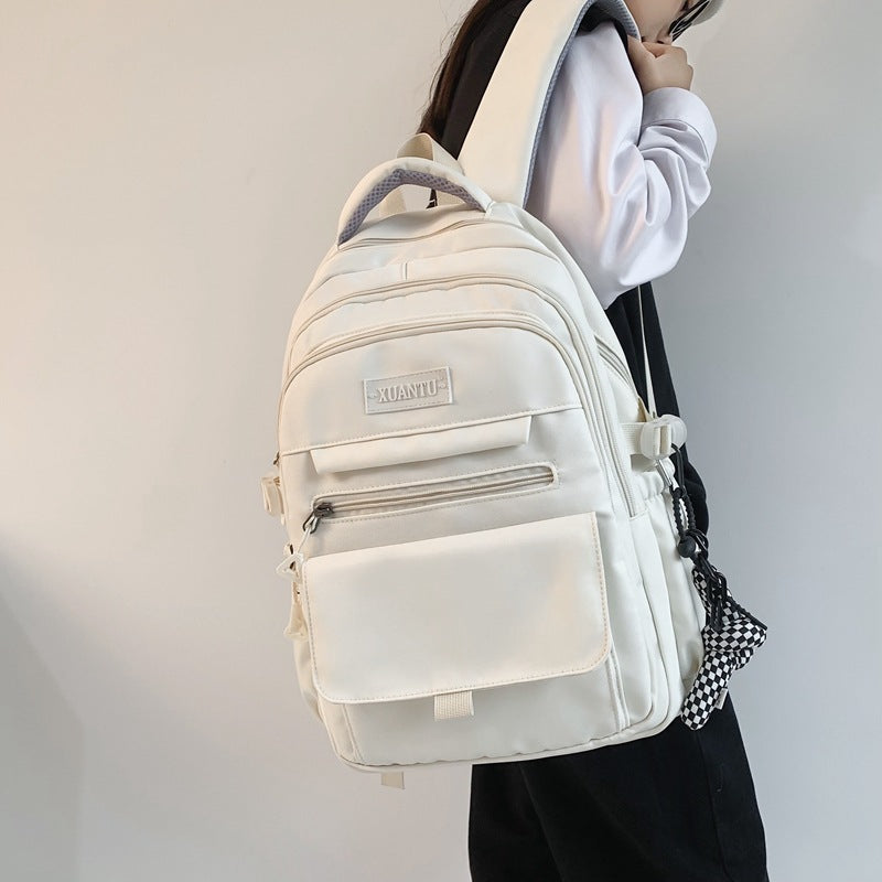 Men's Large Capacity Versatile Travel Casual Backpack Simple New Style