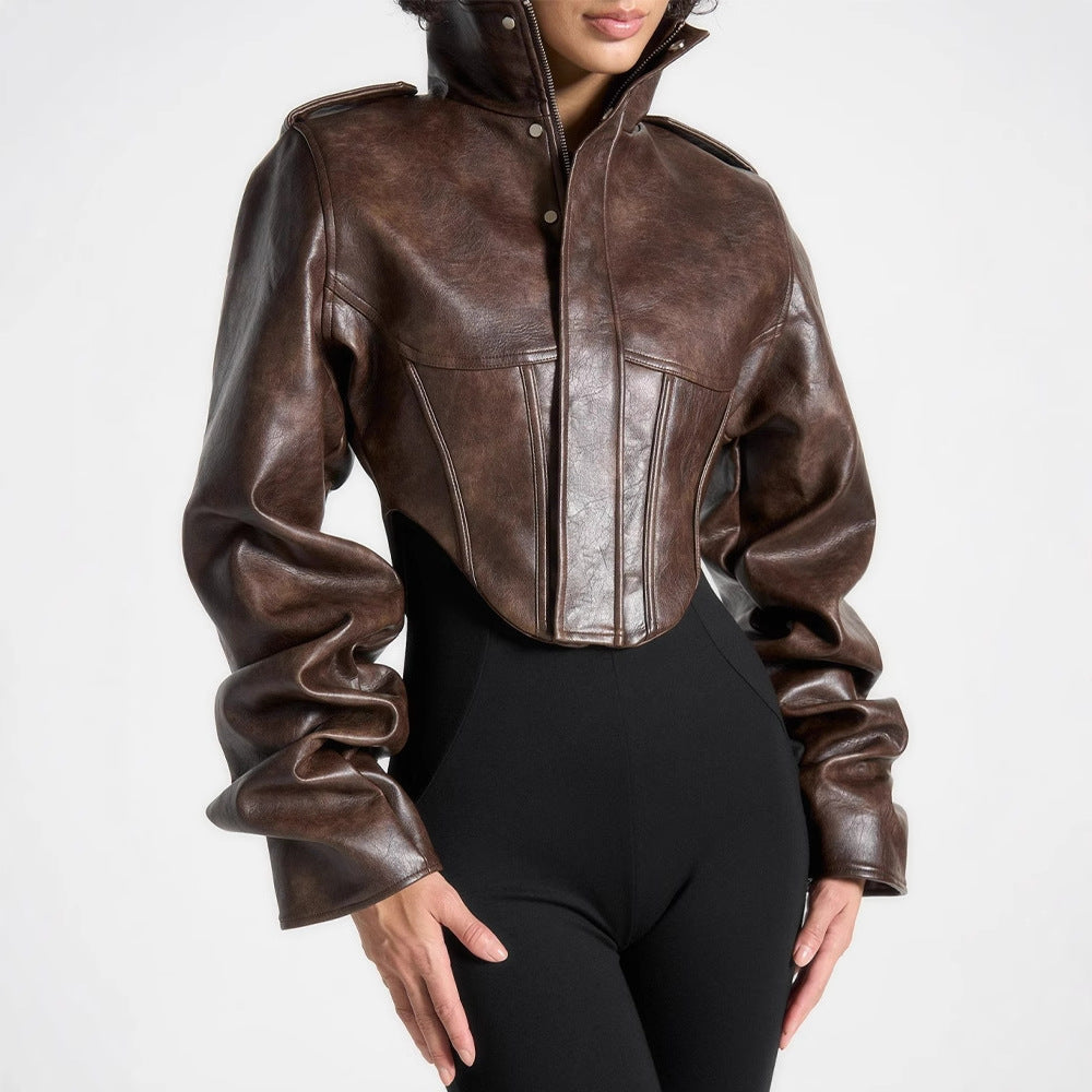 Women's High-end Affordable Luxury Short Fishbone Coat