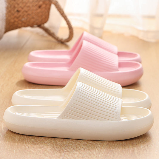 Slippers Women's Thick-soled Home Home Couple Mute Indoor Wear Non-slip