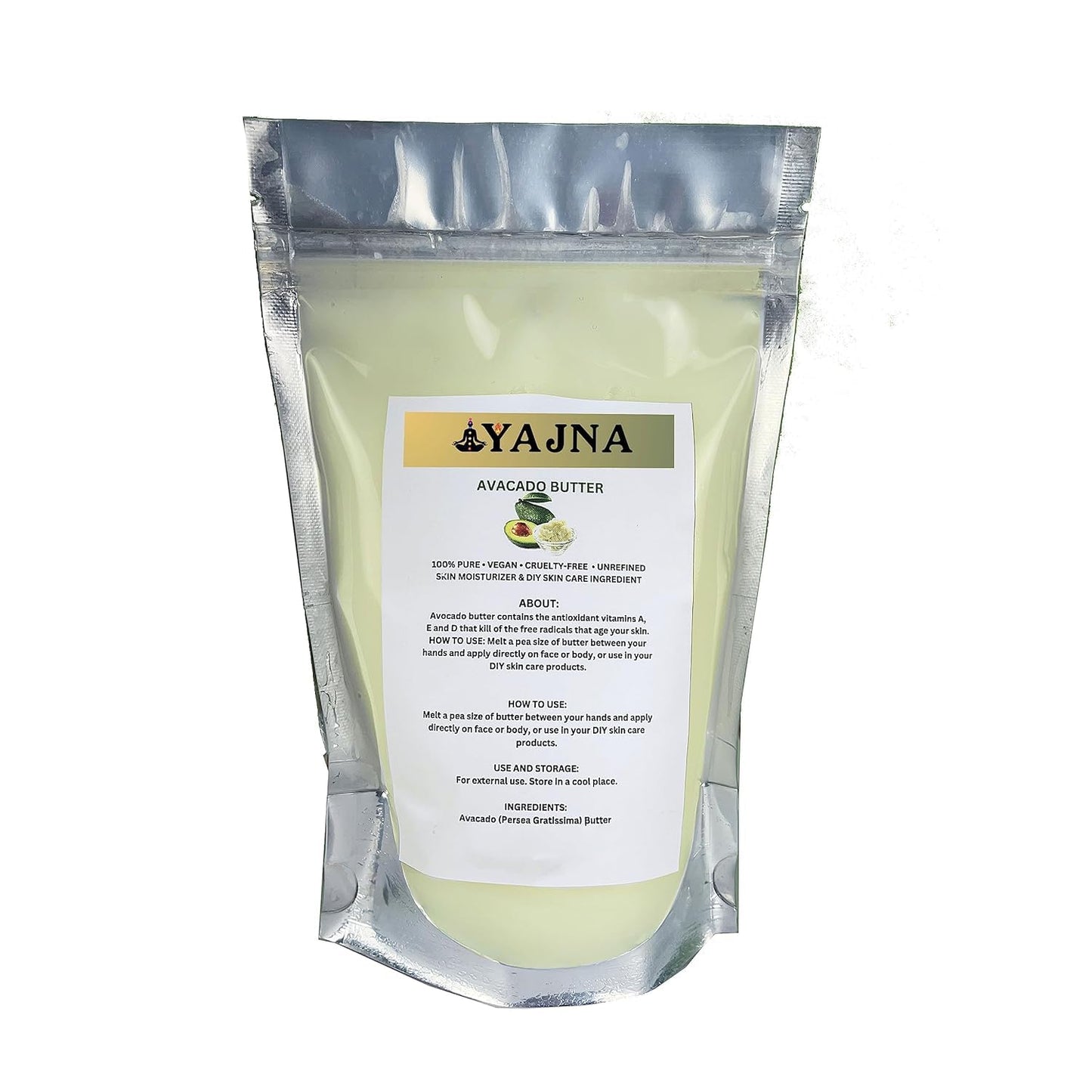 Organic Raw Aloe Vera Butter 100% Pure,Natural & Unrefined| Skin Moisturizer for Face, Body & Hair| 1 LBS/450 GM Ivory / White Grade a | DIY Creams, Balms, Lotions, Soaps| Softens Dry & Tough Skin