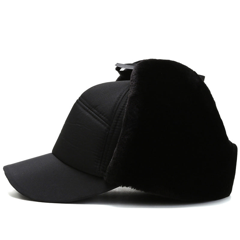 Outdoor Warmth And Thick Earmuffs Windproof And Cold Hat