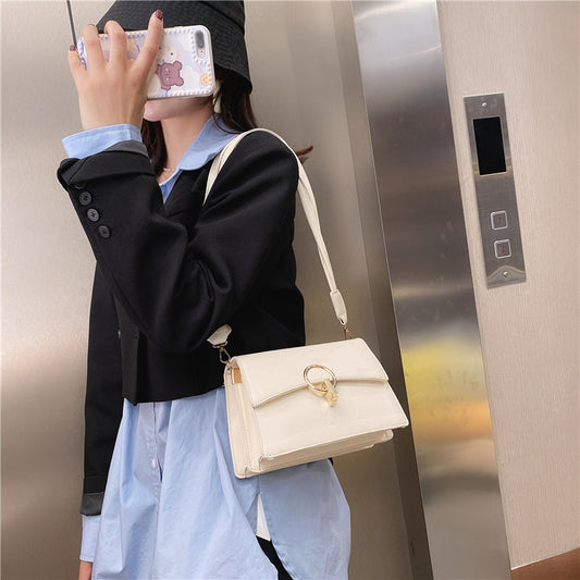 Women's New Trendy Stone Pattern All-match Fashion Diagonal Bag