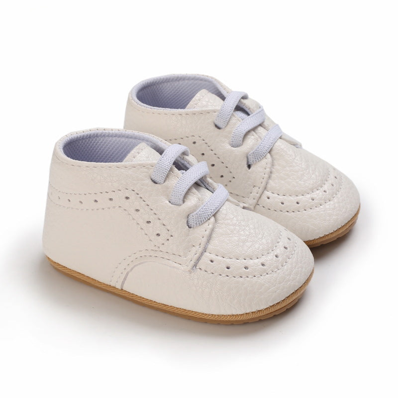 Spring And Autumn Baby And Infant Soft Rubber Sole Slide Proof And Anti-drop Toddler Shoes