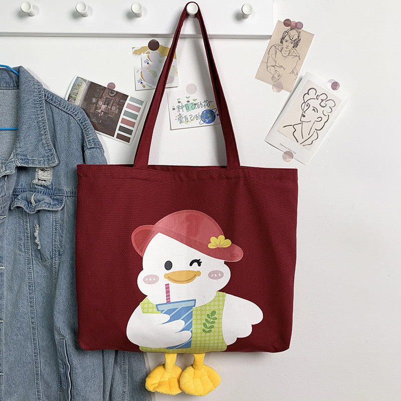 Han Feng Ins Cute Handbag Large Capacity