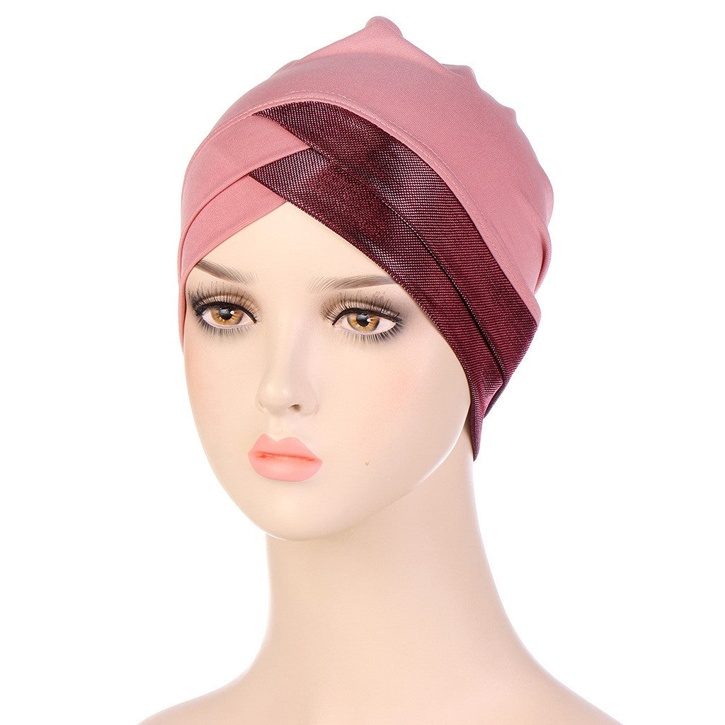 Sun Protection Home Mom Cap Hood Set Wrap Head Hat