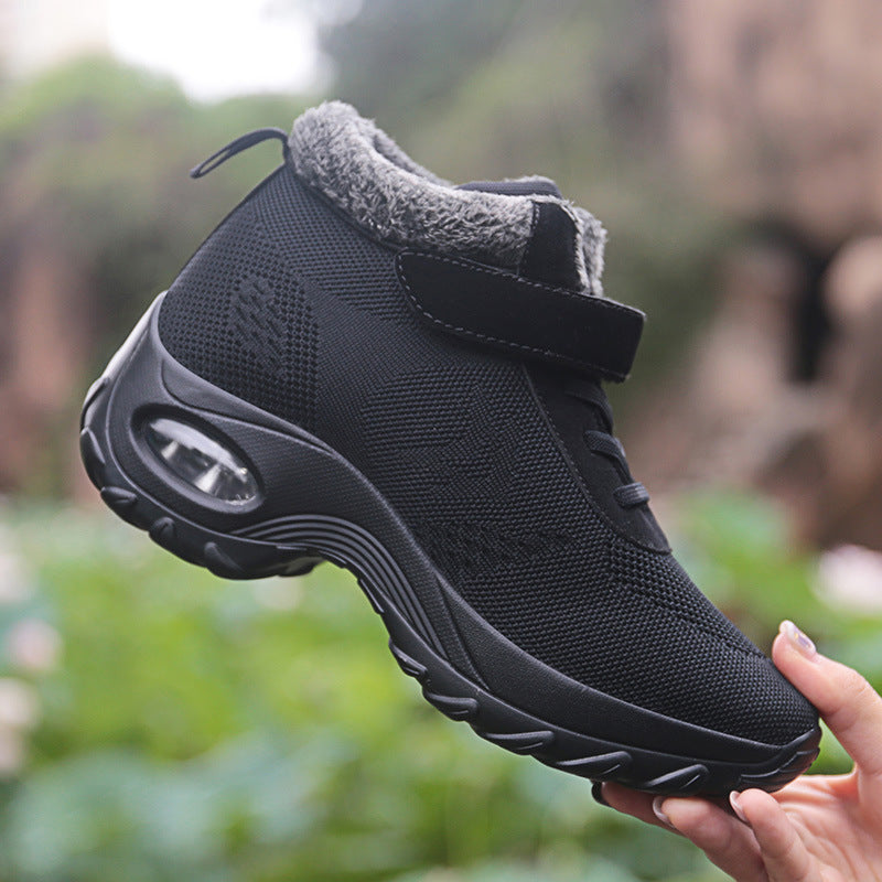 Cushion Shock Absorption And Heightening Cotton Shoes