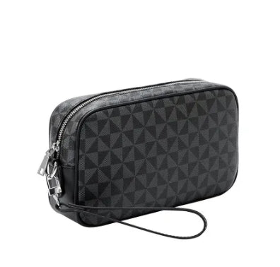 All-matching Printed Clutch Personalized Business Hand-held Bag Clip Wallet