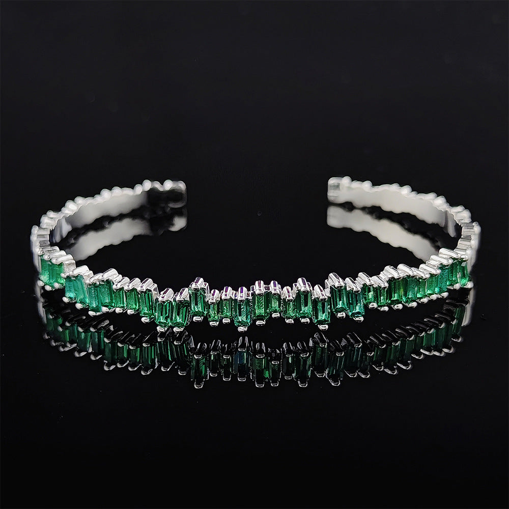 Zircon Women's Simple And Stylish Personality Bracelet
