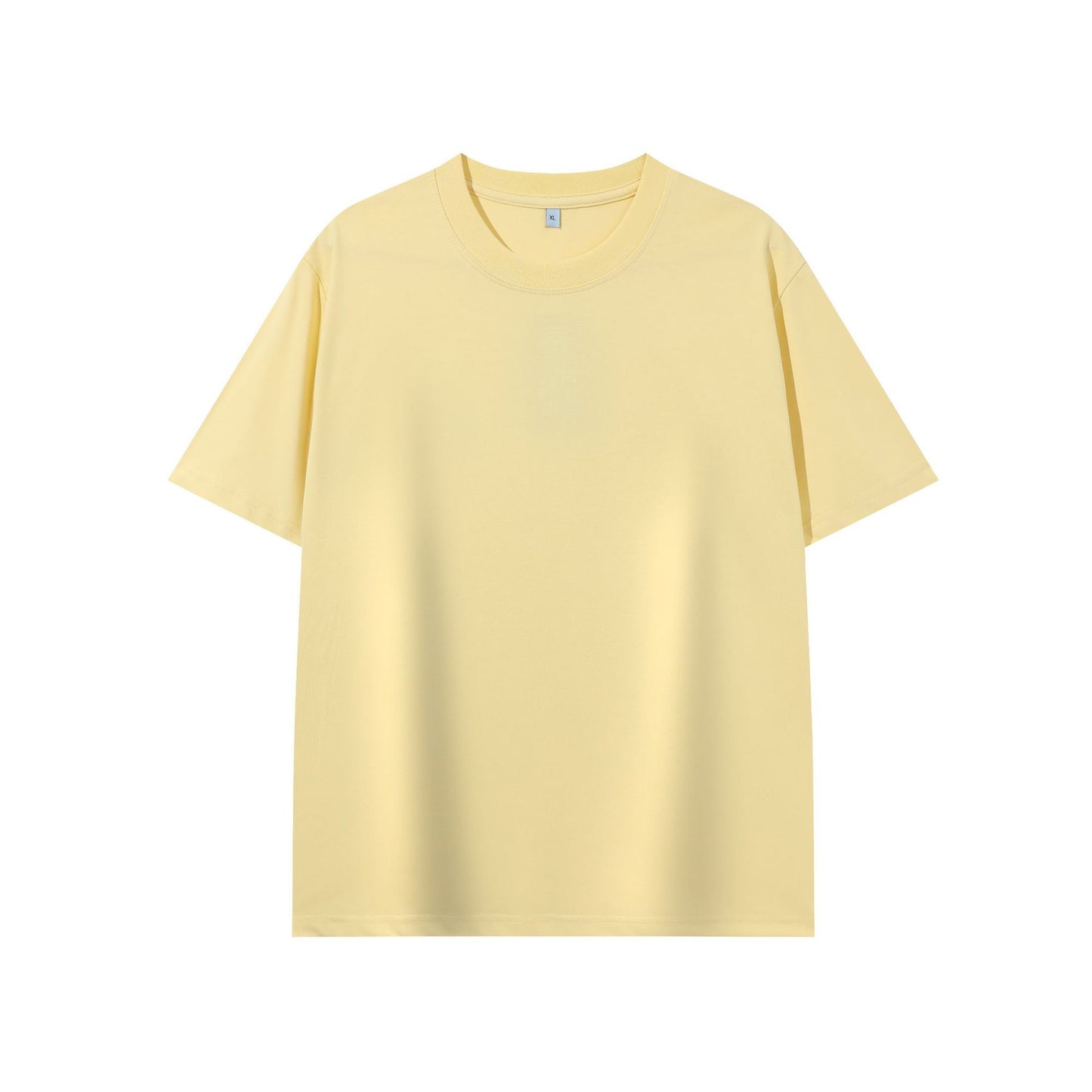 Summer Pure Color Minimal Versatile Short T