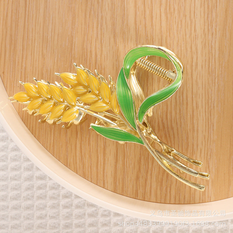 Wheat Alloy Hair Grab The Back Of The Head