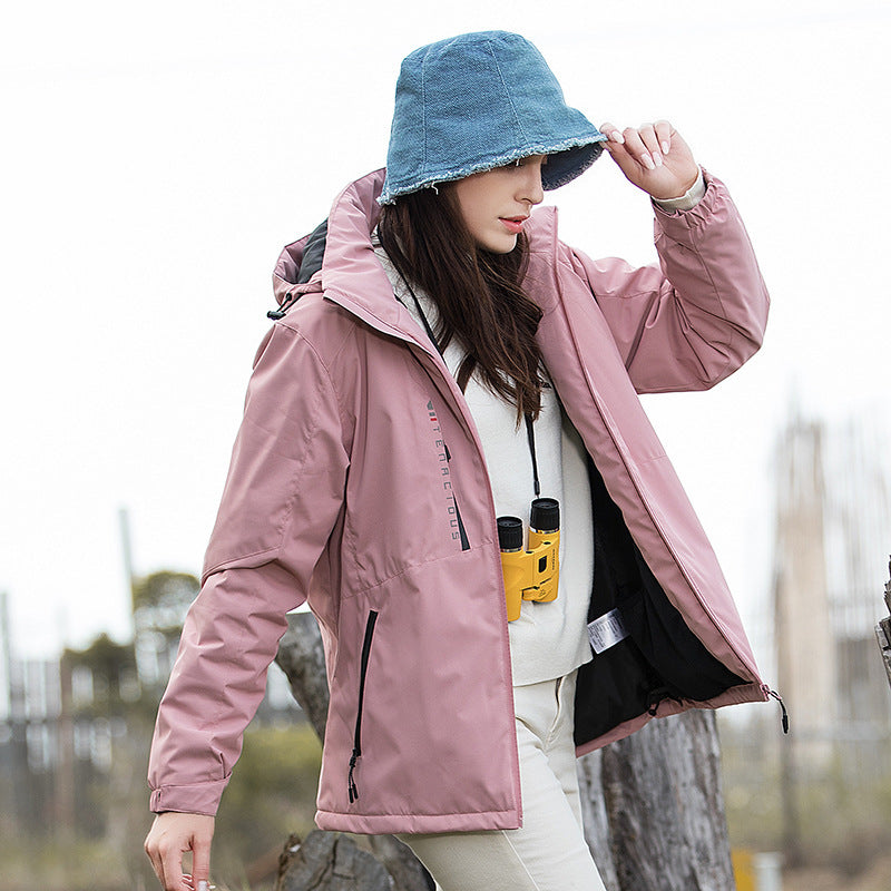Outdoor Shell Jacket Men's Single Layer Spring And Autumn