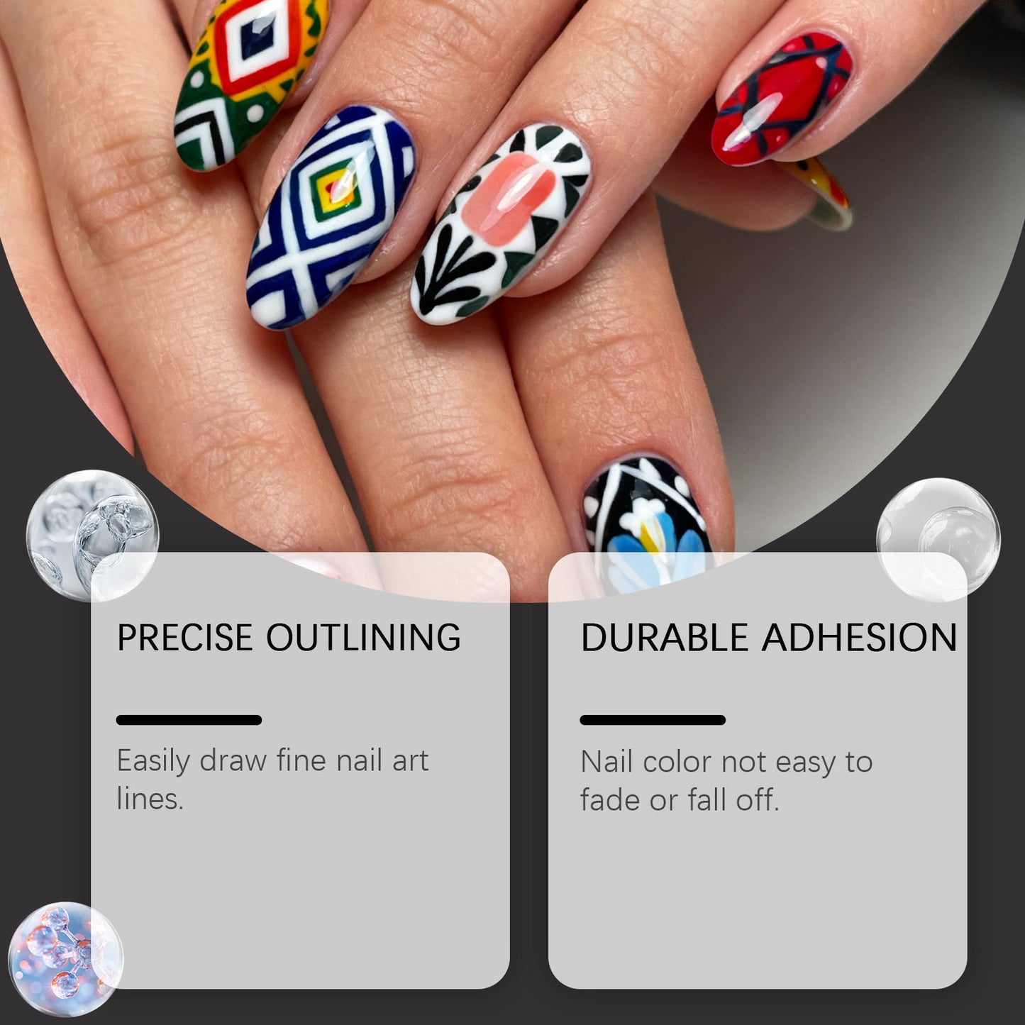 Double-ended Nail Art Pen Set