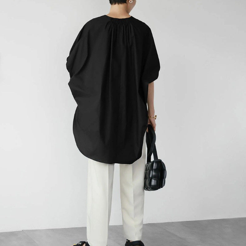 Women's Simple Loose-fitting Casual T-shirt Top