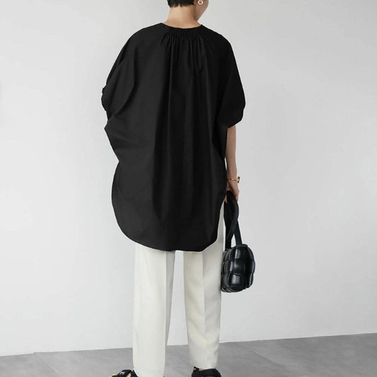Women's Simple Loose-fitting Casual T-shirt Top