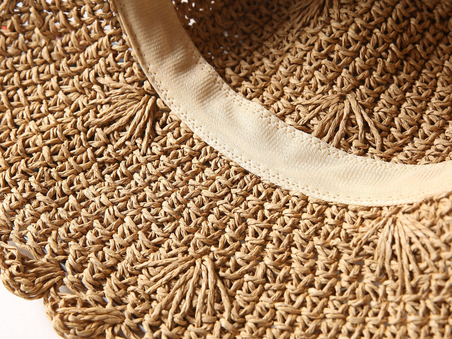 Women's Summer Foldable Beach Hat Sunshade