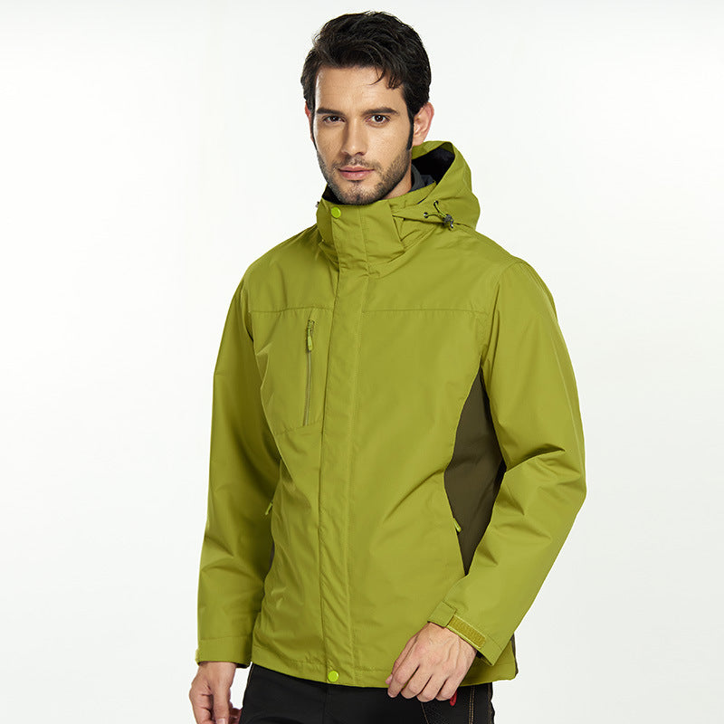 Men's And Women's Windproof And Warm Thick Mountaineering Jacket