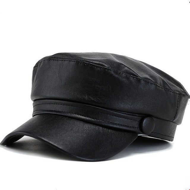 New Peacock Navy Cap European And American Fashion