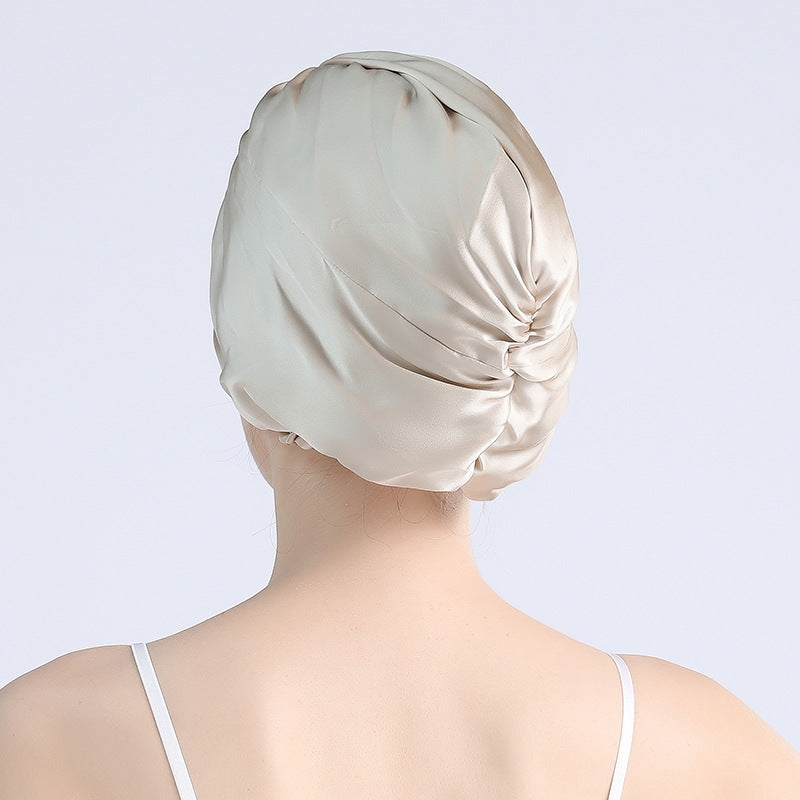 Seamless Double-layer Cross Comfort Nightcap
