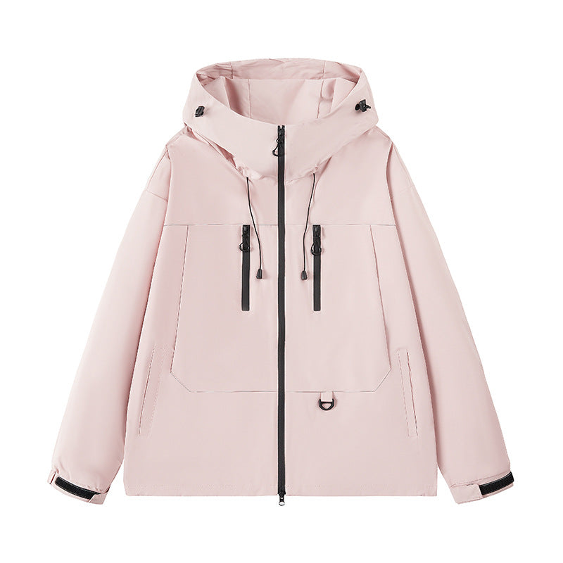 Dopamine Three-proof Outdoor Couple's Windbreaker