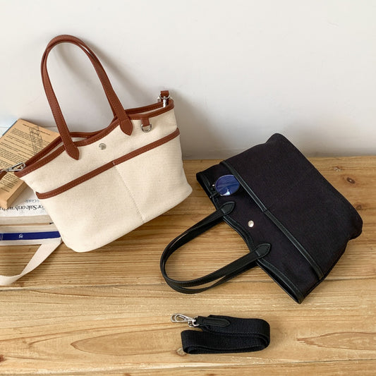 Korean-style Tote Canvas Bag Spacious Stylish For Work