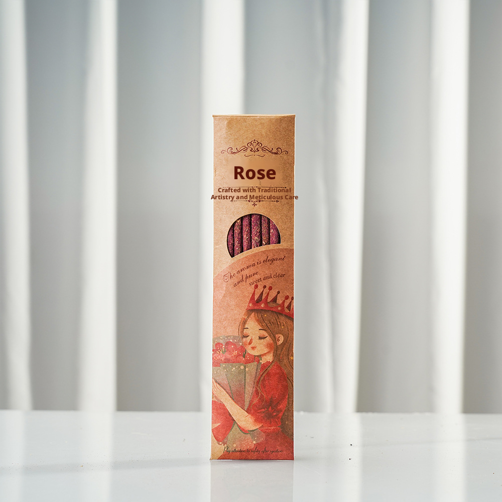 Rub petals with hands and fragrance-Close eyes for girls-Lavender-15 sticks-1 pack