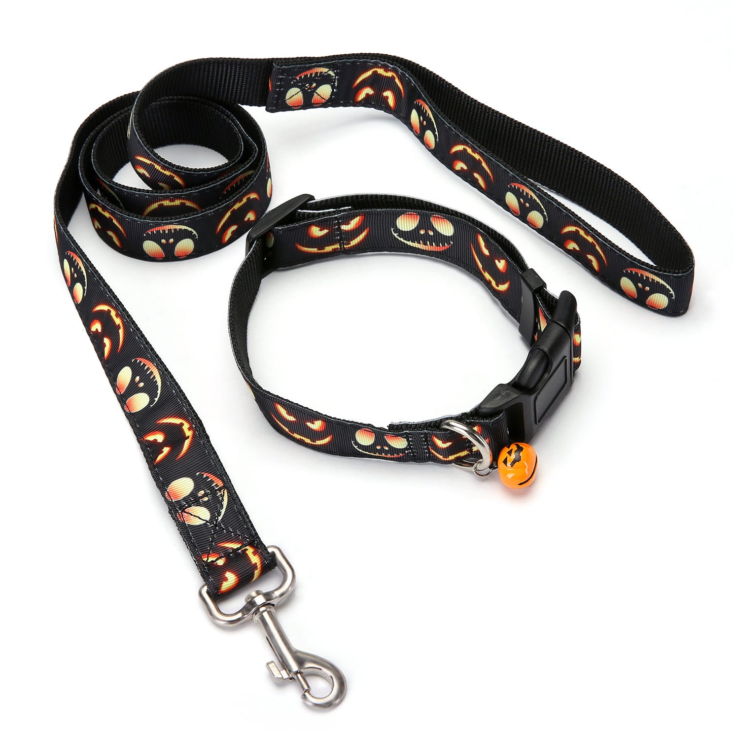 Dog Collar Traction Rope Traction Suit Pet Bell Collar