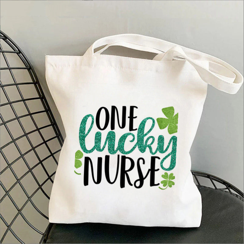 Nursing Printed Canvas Bag
