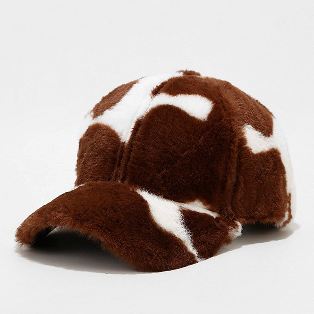 Andkasket Sport Casual Buet Skygge Kasket Plys Leopardprint Baseball