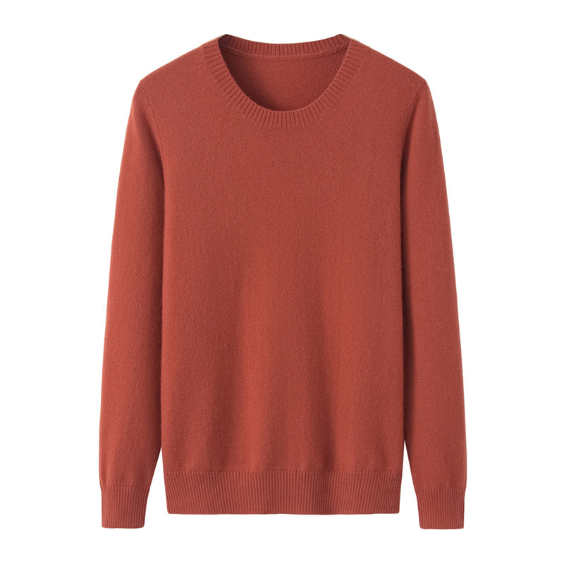 Round Neck All-matching Pullover Casual Loose Pullover Base