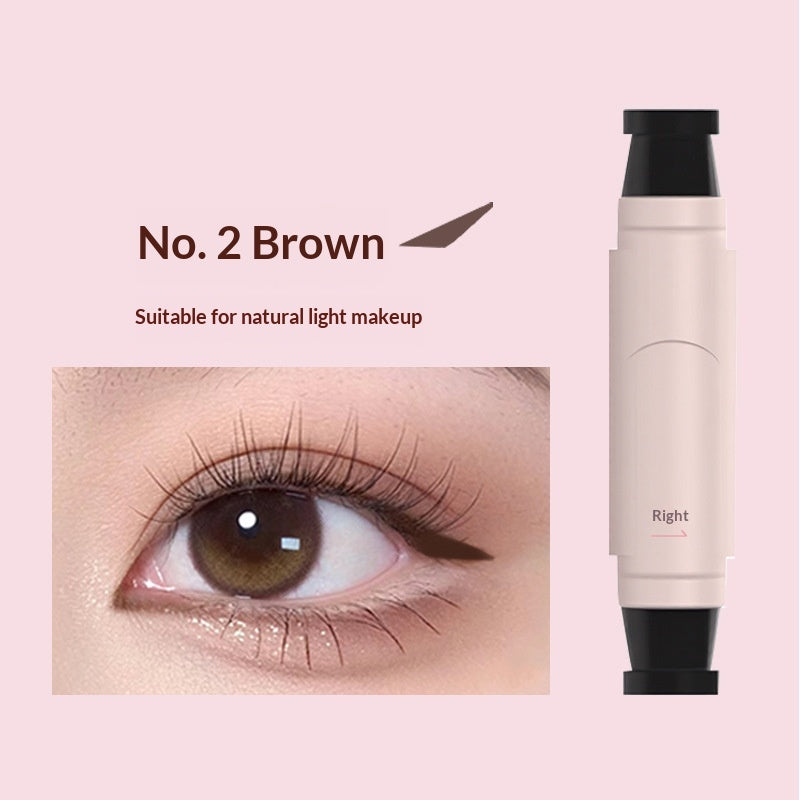 All-in-one Dual-head Stamp Eyeliner Pen Thats Waterproof