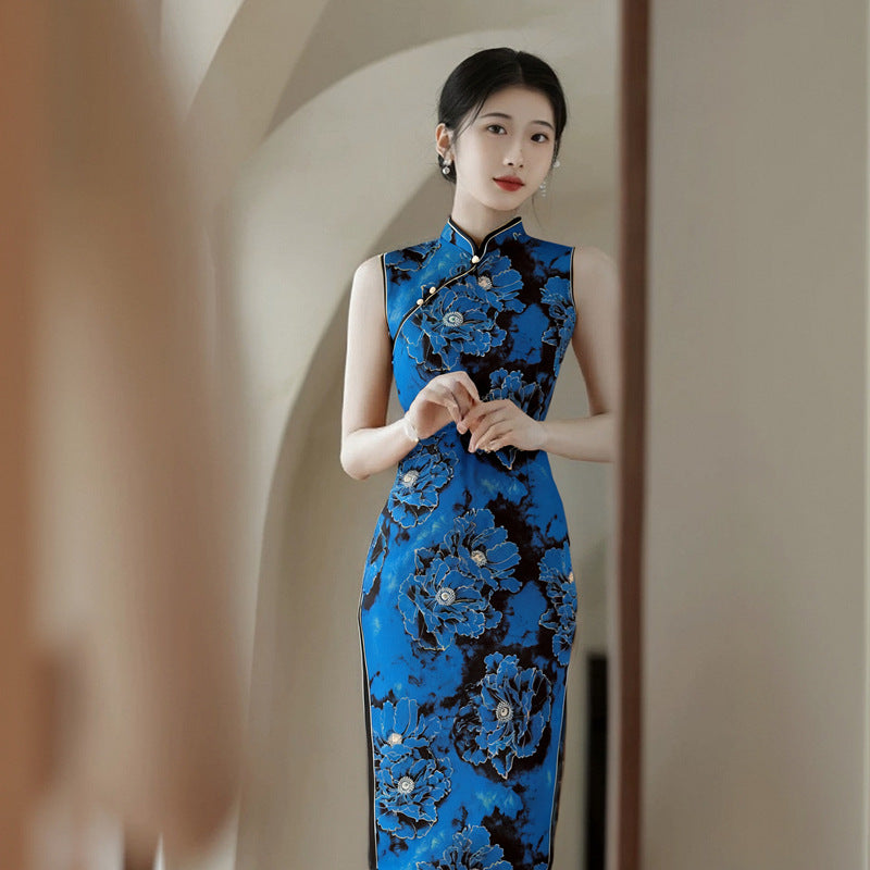 Womens Creative Long Retro Chic Modified Dress