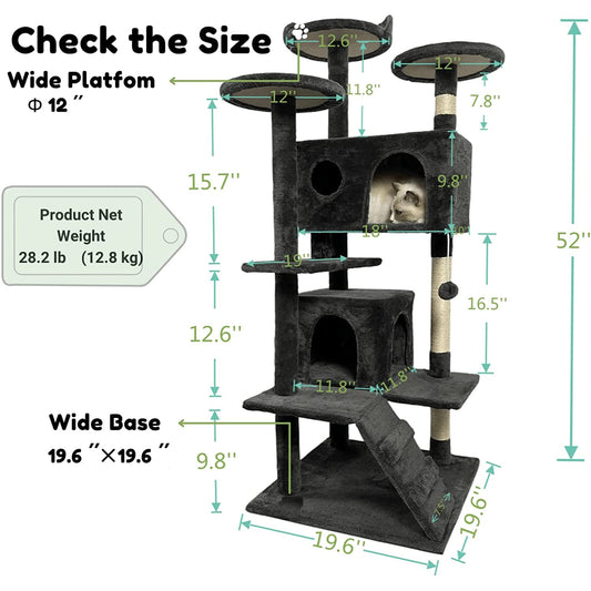 Pet SuppliesCat ToysCat Climbing Frame Scratching BoardCat TreeCat NestCat Hammock
