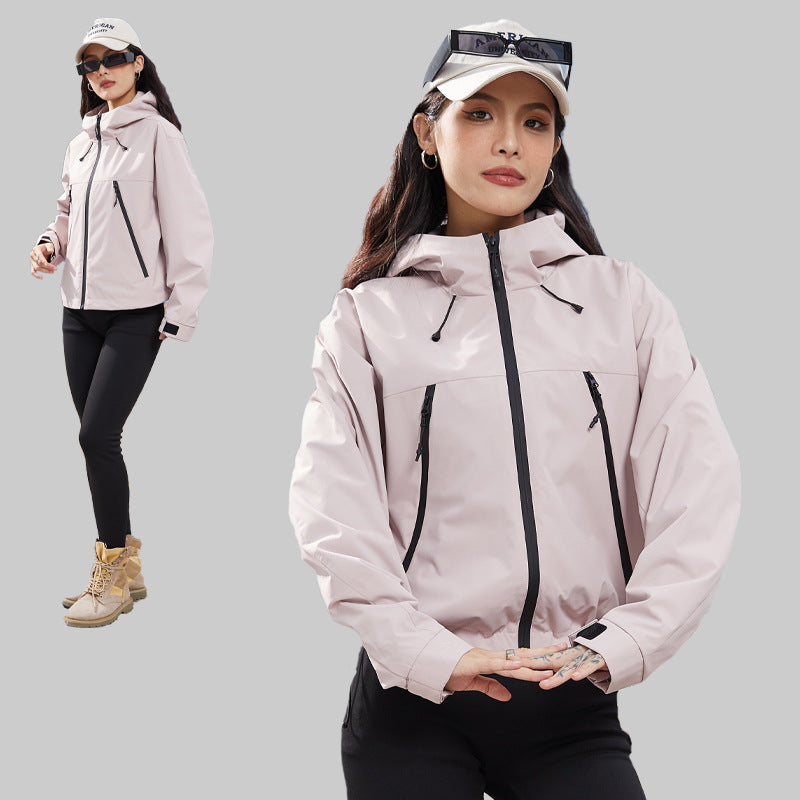 Teflon Three-proof Women's Gore-Tex Jacket Short