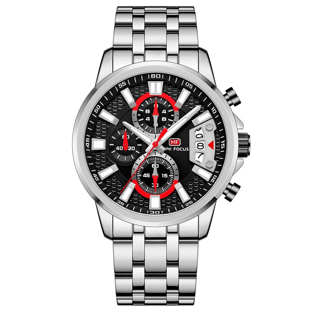Personalized Waterproof Quartz Watch Magic Color Shell Multifunctional