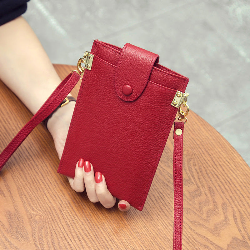 Ladies Messenger Bag Mini Ultra-thin Mobile Phone Bag