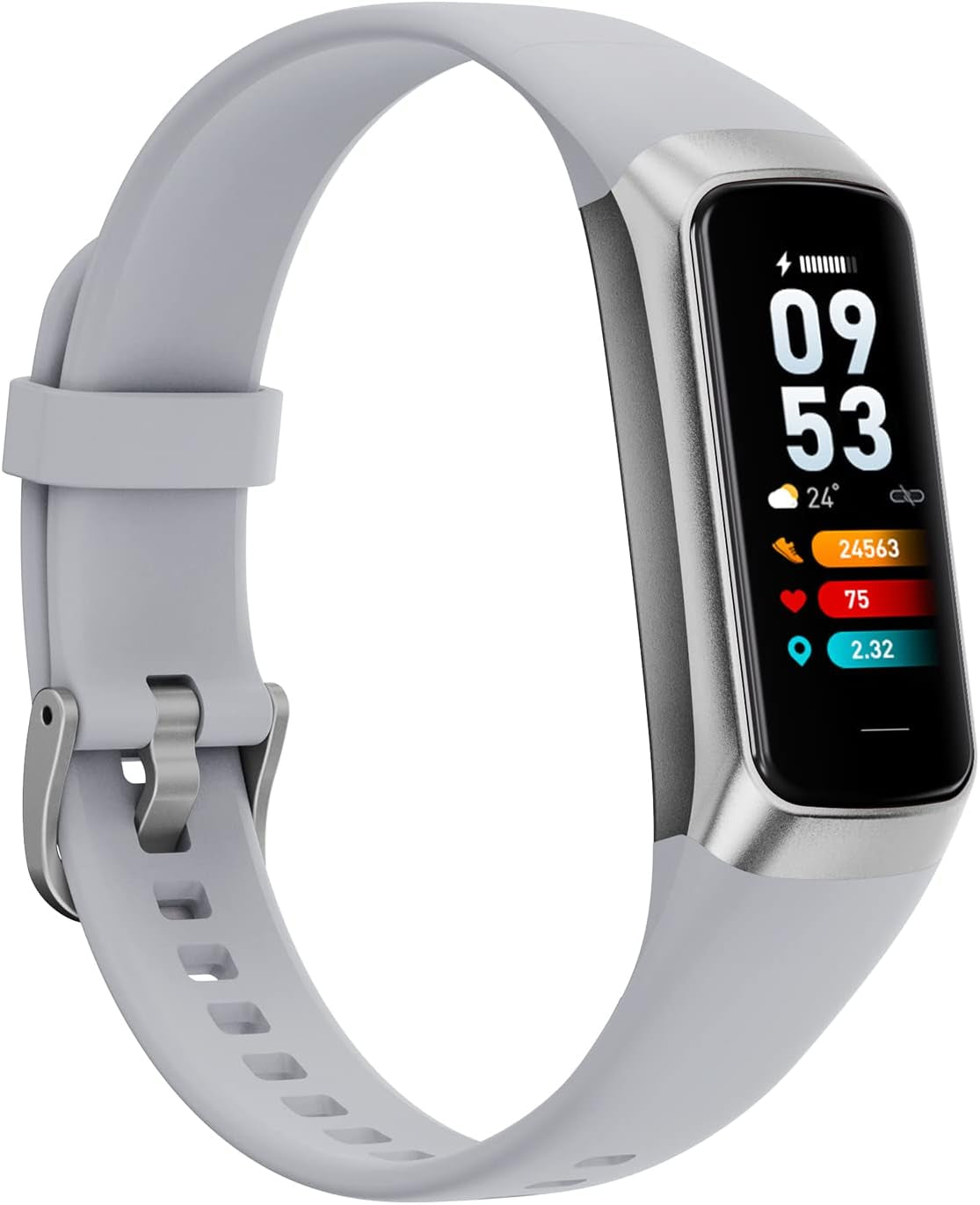 Fitness Tracker with 24/7 Heart Rate, Blood Oxygen Blood Pressure Sleep Monitor, Activity Trackers IP68 Waterproof,Step Calorie Counter Pedometer Health Smart Watch for Women Men (Blue)