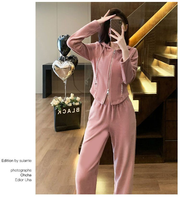 Sports Casual Two-piece Suit Women