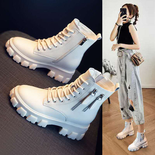 New All-match Plus Velvet Snow Cotton Boots