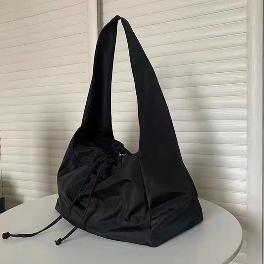Højkvalitets skuldertaske med stor kapacitet elegant underarmstaske