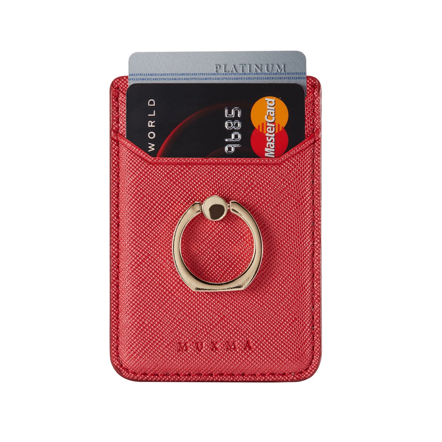 Phone back sticker card holder