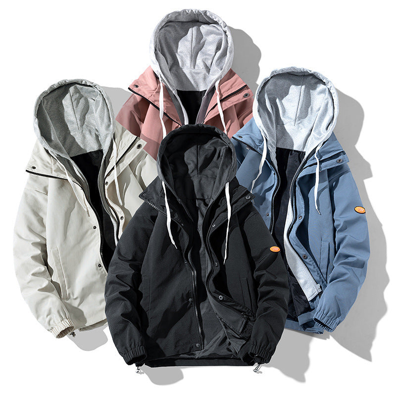 Men's Fashion Casual Hooded Jacket Top