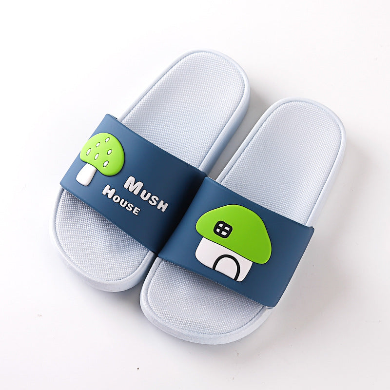New Mushroom Household Slippers Women's Anti-skid PVC