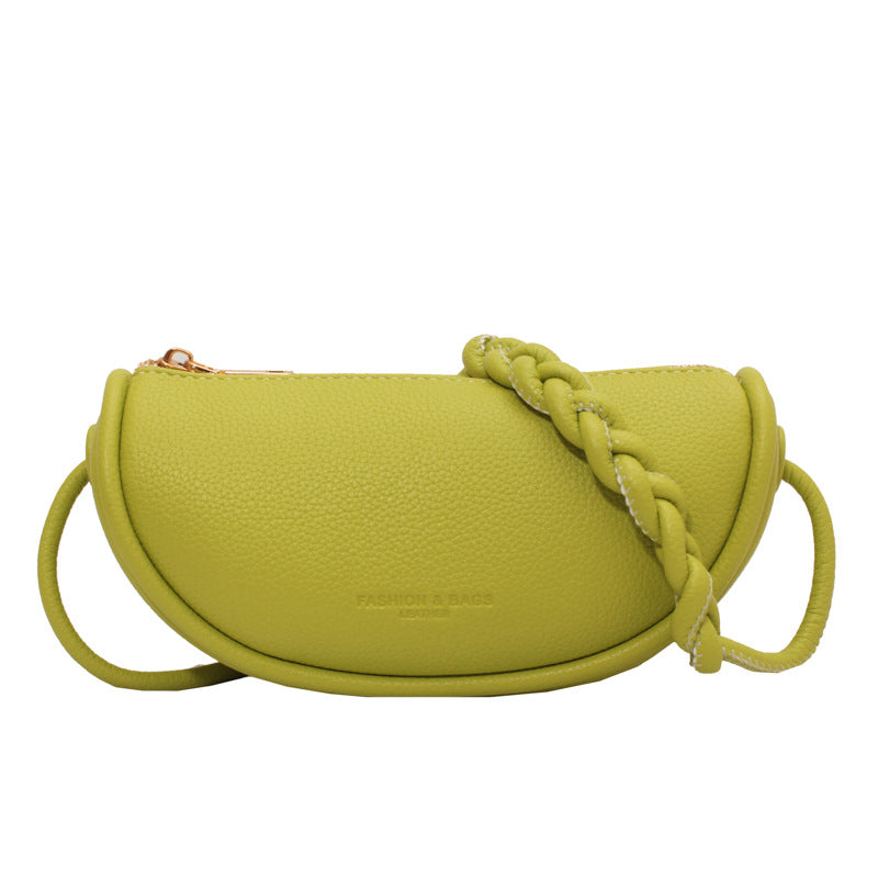 Personalized Fashion Simple Woven Shoulder Bag