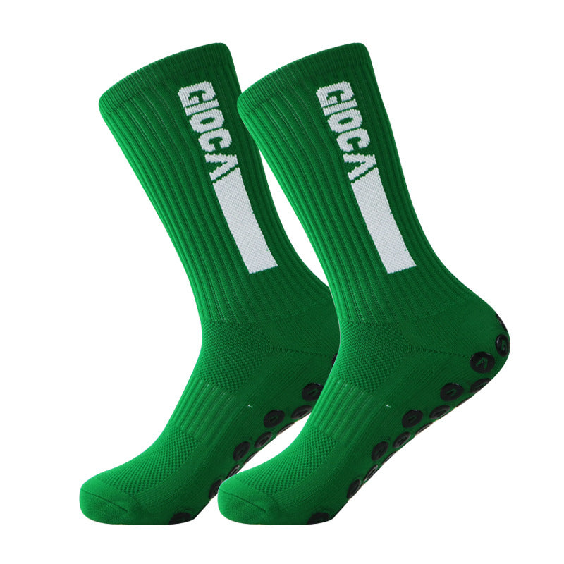 Men's And Women's Towel Bottom Non-slip Dispensing Football Socks