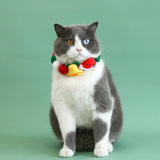 Christmas Series Pet Ball Collar