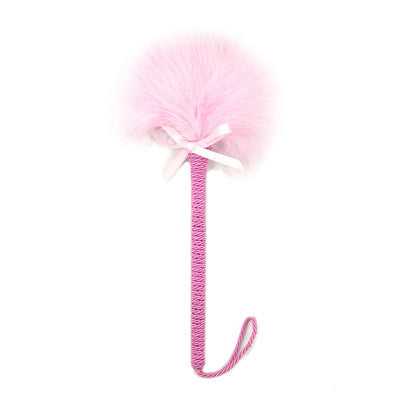 Artificial Feather Funny Cat Stick Bow Rack