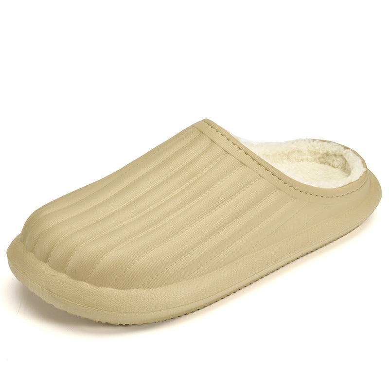 Cotton Slippers Waterproof Thick-soled Non-slip Warm Boys