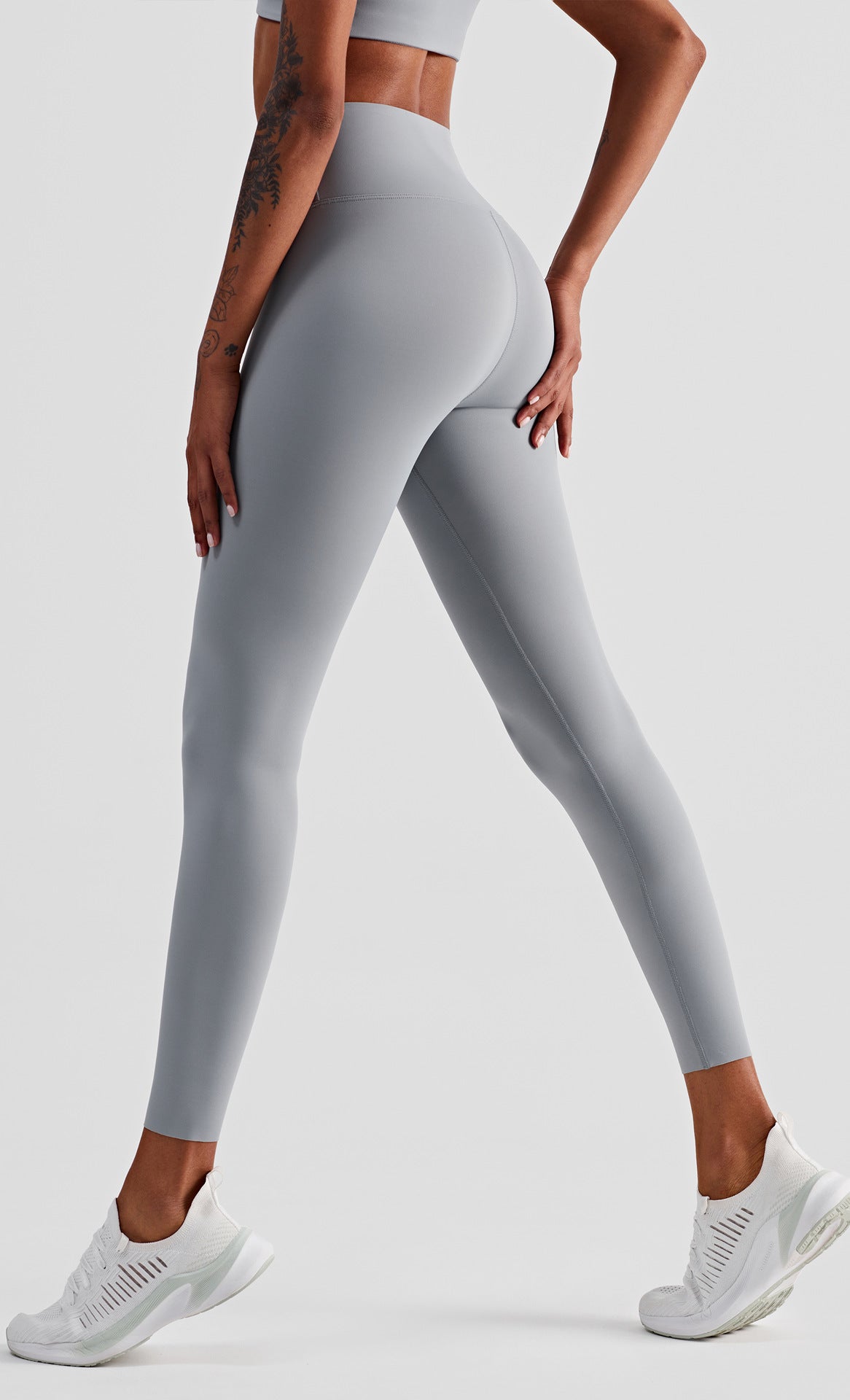Comfortable Nude Yoga Pants Skin-friendly High-stretch Tights