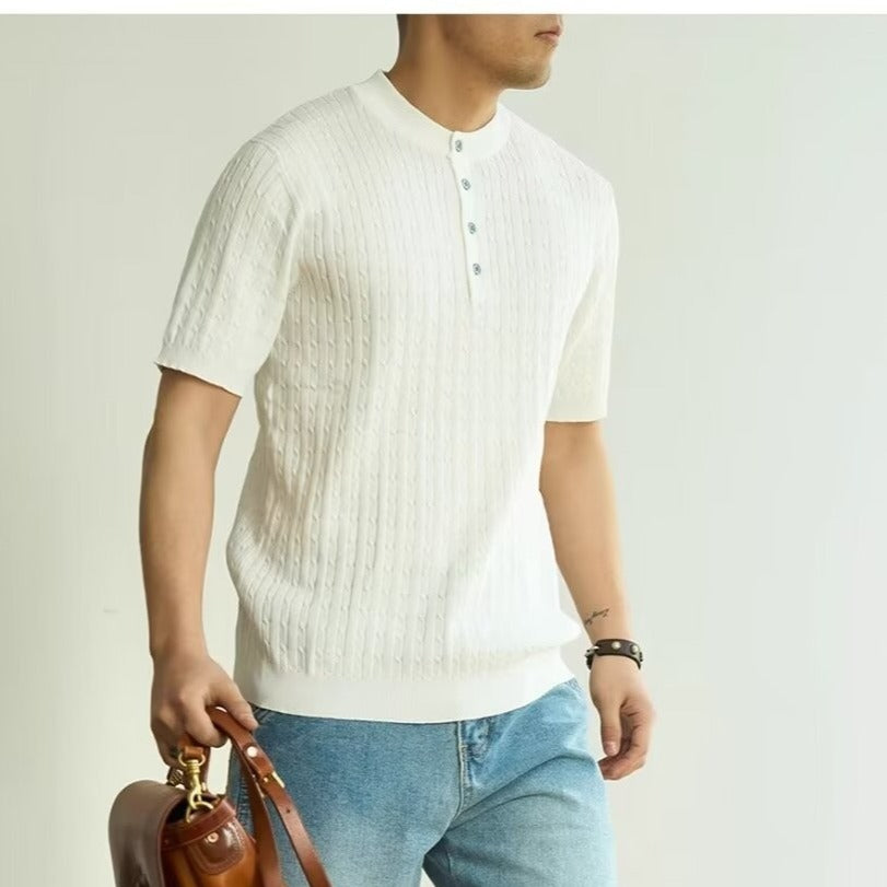 Kortærmet sommertrøje T-shirt til mænd